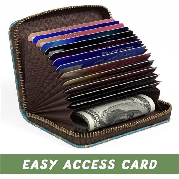 Credit Card Holder for Women Orchid - Picture 4 of 7